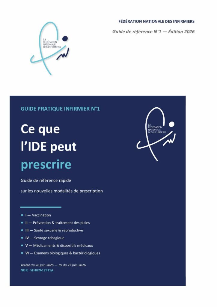 Guide de référence FNI N°1 prescriptions IDE thumbnail